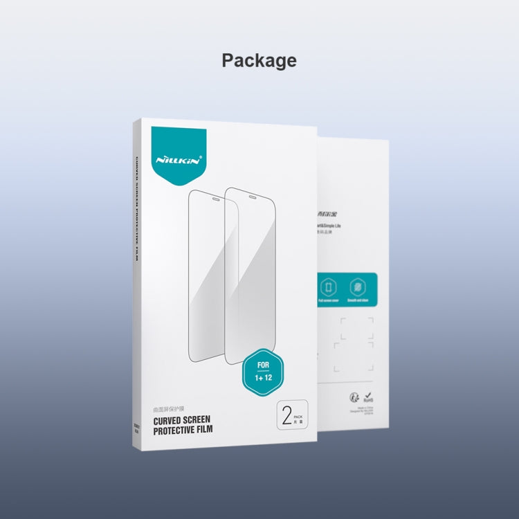 NILLKIN Impact Resistant Curved Surface Film, For OnePlus 12, For OnePlus Ace 2 Pro