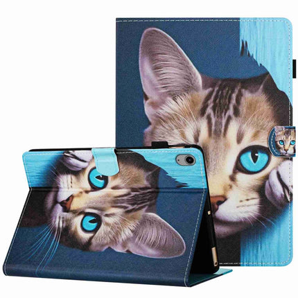 Painted Pattern Stitching Smart Leather Tablet Case, For Lenovo Tab M10 3rd Gen, For Lenovo Tab M10 Plus 10.6 3rd Gen, For Lenovo Tab P11, For Lenovo Tab M10 HD 2nd Gen