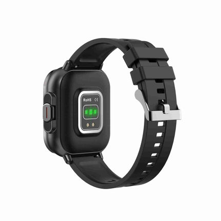 D8 2.01 inch 2 in 1 Bluetooth Earphone Silicone Band Smart Watch, Support Health Monitoring / NFC