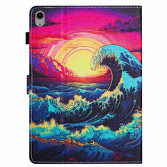 Painted Pattern Stitching Smart Leather Tablet Case, For iPad 10th Gen 10.9 2022, For iPad mini 2024 / mini 6, For iPad 11 Pro 2024 / 2020 / Air 4 10.9, For iPad 10.2 2020 / 2019