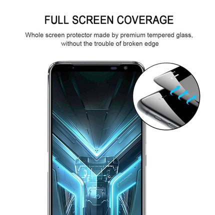 Full Glue Full Screen Tempered Glass Film, For Asus Rog Phone 3