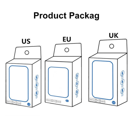 65W Gallium Nitride GaN389 USB + Type-C Fast Charging Charger, EU Plug, US Plug, UK Plug