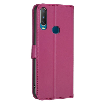 Four-leaf Embossed Leather Phone Case, For vivo Y11 / Y12 / Y15 / Y17, For vivo Y27 4G