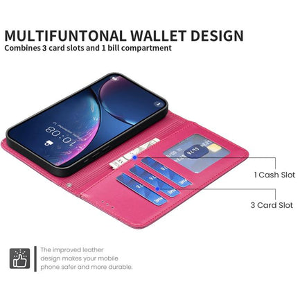 Four-leaf Embossed Leather Phone Case, For Motorola Moto G37/G47/G37 Power 5G, For Motorola Moto G35, For Motorola Moto G55, For Motorola Moto G34 5G / G45 5G