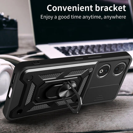 Sliding Camera Cover Design TPU+PC Phone Case, For Honor 90 5G, For Honor Magic5 Pro