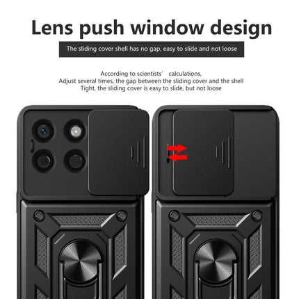 Sliding Camera Cover Design TPU+PC Phone Case, For Honor X8b, For Honor X7b, For Honor X9b