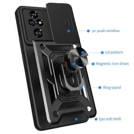 Sliding Camera Cover Design TPU+PC Phone Case, For Honor 200 Pro, For Honor 200 Lite Global, For Honor Magic6 Pro