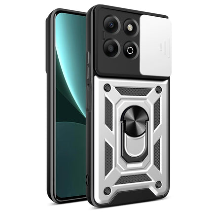 Sliding Camera Cover Design TPU+PC Phone Case, For Honor 200 Smart, For Honor X6b 4G, For Honor 200