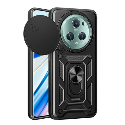 Sliding Camera Cover Design TPU+PC Phone Case, For Honor 90 5G, For Honor Magic5 Pro