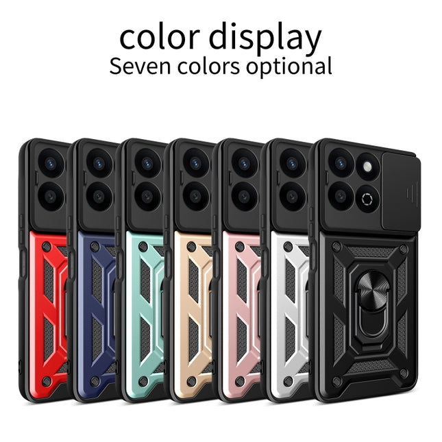 Sliding Camera Cover Design TPU+PC Phone Case, For Honor 200 Smart, For Honor X6b 4G, For Honor 200