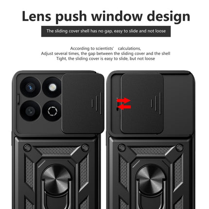 Sliding Camera Cover Design TPU+PC Phone Case, For Honor 200 Smart, For Honor X6b 4G, For Honor 200