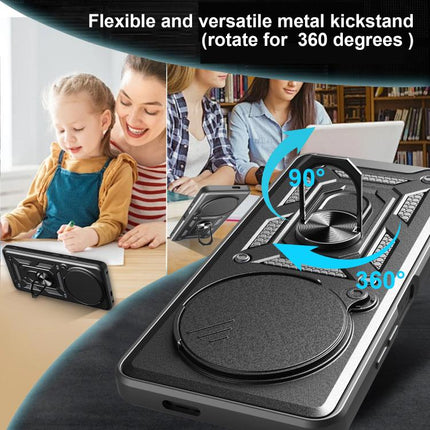 Sliding Camera Cover Design TPU+PC Phone Case, For Honor X60 Pro / X9c, For Honor Magic7 Pro, For Honor X5b Plus