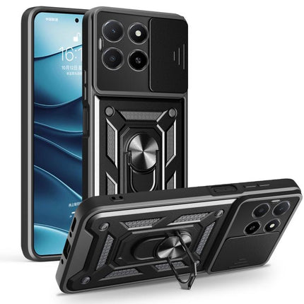 Sliding Camera Cover Design TPU+PC Phone Case, For Honor X60 Pro / X9c, For Honor Magic7 Pro, For Honor X5b Plus