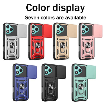 Sliding Camera Cover Design TPU+PC Phone Case, For Honor 400 Lite Global, For Honor X8c 4G, For Honor X9c Smart
