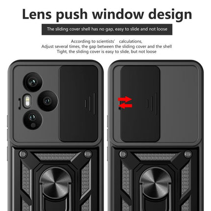 Sliding Camera Cover Design TPU+PC Phone Case, For Honor 400 Pro Global 160.8mm, For Honor 400 Lite Global, For Honor X8c 4G
