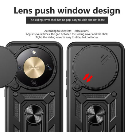 Sliding Camera Cover Design TPU+PC Phone Case, For Honor X9d 5G / X70 5G, For Honor 400 Smart 5G / X7d 5G, For Honor 400 Pro Global 160.8mm