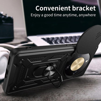 Sliding Camera Cover Design TPU+PC Phone Case, For Honor X9d 5G / X70 5G, For Honor 400 Smart 5G / X7d 5G, For Honor 400 Pro Global 160.8mm