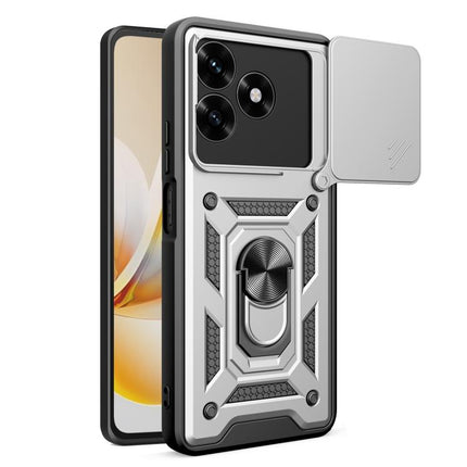 Sliding Camera Cover Design TPU+PC Phone Case, For Honor 500 Global 155.8mm, For Honor X5c Plus/X5c/Play10A 4G, For Honor Magic8 Pro 5G