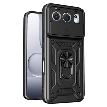 Sliding Camera Cover Design TPU+PC Phone Case, For Honor 500 Global 155.8mm, For Honor X5c Plus/X5c/Play10A 4G, For Honor Magic8 Pro 5G