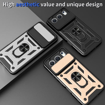 Sliding Camera Cover Design TPU+PC Phone Case, For Honor 500 Global 155.8mm, For Honor X5c Plus/X5c/Play10A 4G, For Honor Magic8 Pro 5G