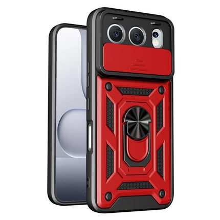Sliding Camera Cover Design TPU+PC Phone Case, For Honor 500 Global 155.8mm, For Honor X5c Plus/X5c/Play10A 4G, For Honor Magic8 Pro 5G