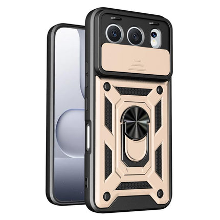 Sliding Camera Cover Design TPU+PC Phone Case, For Honor 500 Global 155.8mm, For Honor X5c Plus/X5c/Play10A 4G, For Honor Magic8 Pro 5G