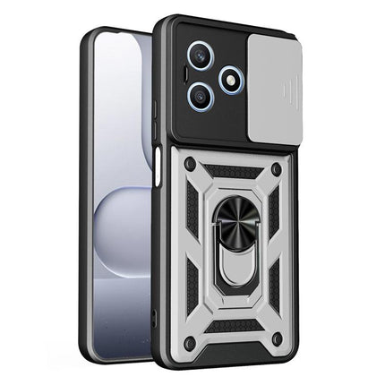 Sliding Camera Cover Design TPU+PC Phone Case, For Honor 600 / 600 Pro 5G Global, For Honor 600 Lite 5G Global, For Honor X8d 4G