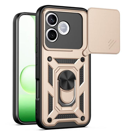 Sliding Camera Cover Design TPU+PC Phone Case, For Honor 600 / 600 Pro 5G Global, For Honor 600 Lite 5G Global, For Honor X8d 4G
