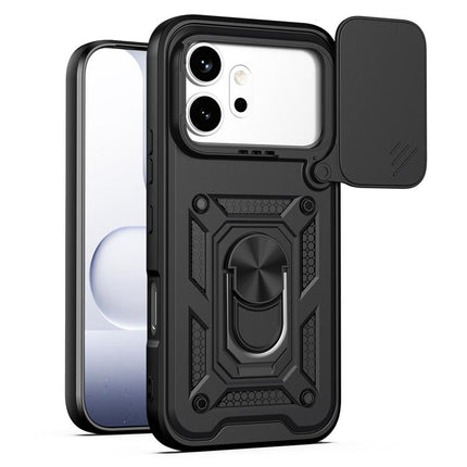 Sliding Camera Cover Design TPU+PC Phone Case, For Honor 600 / 600 Pro 5G Global, For Honor 600 Lite 5G Global, For Honor X8d 4G