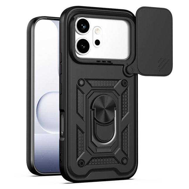 Sliding Camera Cover Design TPU+PC Phone Case, For Honor 600 / 600 Pro 5G Global, For Honor 600 Lite 5G Global, For Honor X8d 4G