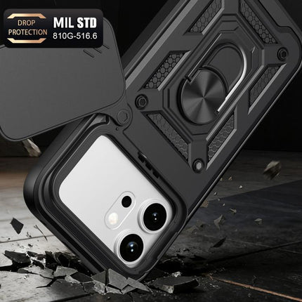Sliding Camera Cover Design TPU+PC Phone Case, For Honor 600 / 600 Pro 5G Global, For Honor 600 Lite 5G Global, For Honor X8d 4G