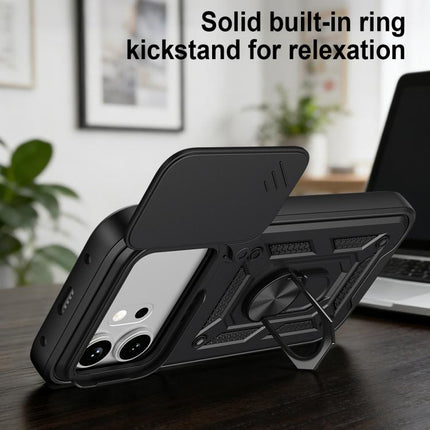 Sliding Camera Cover Design TPU+PC Phone Case, For Honor 600 / 600 Pro 5G Global, For Honor 600 Lite 5G Global, For Honor X8d 4G