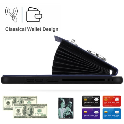 Organ Card Bag Ring Holder PU Phone Case, For Xiaomi Redmi 12C/11A, For Xiaomi Redmi 10C