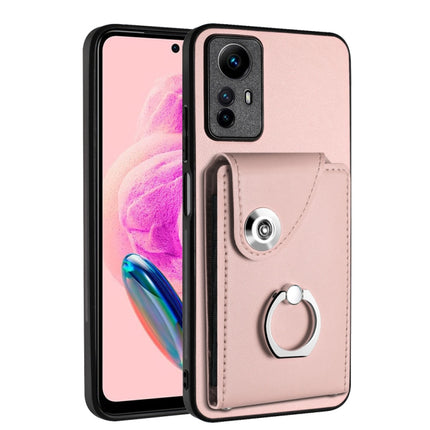 Organ Card Bag Ring Holder PU Phone Case, For Xiaomi Redmi 12 4G Global, For Xiaomi Poco F5 5G/Redmi Note 12 Turbo, For Xiaomi Poco F5 Pro/Redmi K60/K60 Pro, For Xiaomi Redmi Note 12S 4G Global