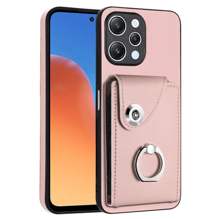 Organ Card Bag Ring Holder PU Phone Case, For Xiaomi Redmi 12 4G Global, For Xiaomi Poco F5 5G/Redmi Note 12 Turbo, For Xiaomi Poco F5 Pro/Redmi K60/K60 Pro, For Xiaomi Redmi Note 12S 4G Global