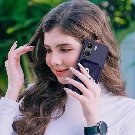 Organ Card Bag Ring Holder PU Phone Case, For Xiaomi Redmi 13C 4G / Poco C65, For Xiaomi Redmi Note 13 5G Global, For Xiaomi Redmi Note 13 Pro+, For Xiaomi Redmi Note 13 Pro 5G Global