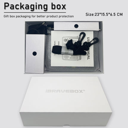 iBRAVEBOX V10 Finder Max+ 4.3 inch Display Digital Satellite Meter Signal Finder, Support DVB-S/S2/S2X AHD, EU Plug, US Plug, UK Plug, AU Plug