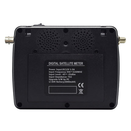 iBRAVEBOX V10 Finder Max+ 4.3 inch Display Digital Satellite Meter Signal Finder, Support DVB-S/S2/S2X AHD, EU Plug, US Plug, UK Plug, AU Plug