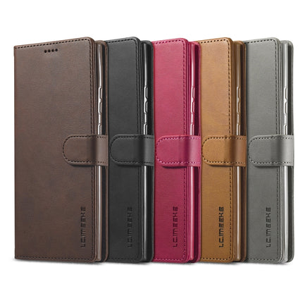 LC.IMEEKE Calf Texture Horizontal Flip Leather Case, with Holder & Card Slots & Wallet, For Samsung Galaxy Note 20, For Samsung Galaxy Note 20 Ultra, For Xiaomi Redmi Note 9
