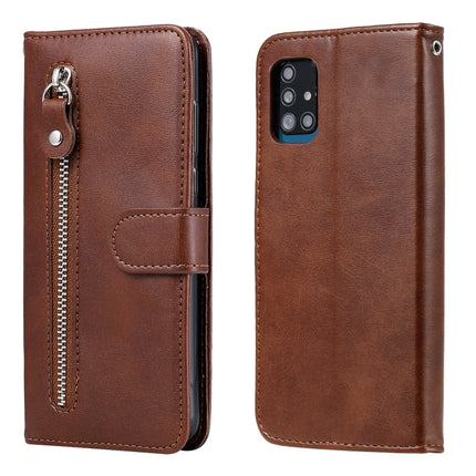 Fashion Calf Texture Zipper Horizontal Flip Leather Case with Holder & Card Slots & Wallet, For Samsung Galaxy A21s, For Samsung Galaxy A31, For Samsung Galaxy A51 5G, For Samsung Galaxy A71 5G