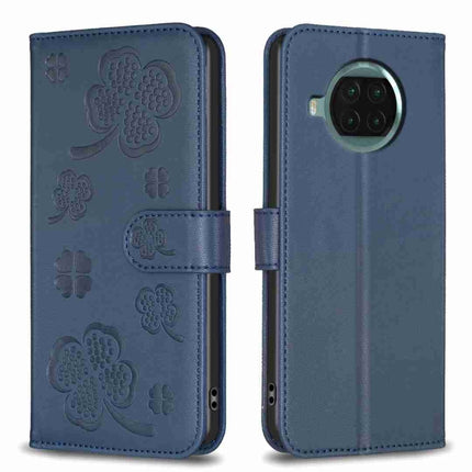 Four-leaf Embossed Leather Phone Case, For Xiaomi Redmi K30S, For Xiaomi Mi 10T Lite, For Xiaomi Poco X3, For Xiaomi Redmi 9A