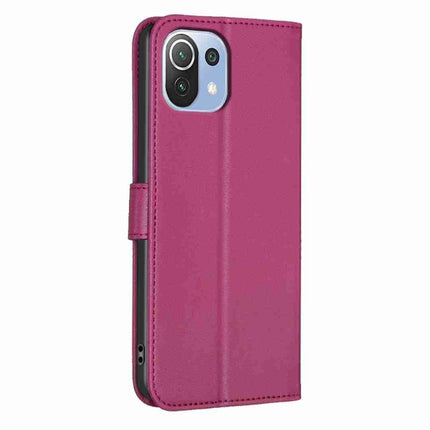 Four-leaf Embossed Leather Phone Case, For Xiaomi Mi 11 Lite, For Xiaomi Redmi Note 10 4G / 10S, For Xiaomi Redmi Note 10 Pro, For Xiaomi Poco M3
