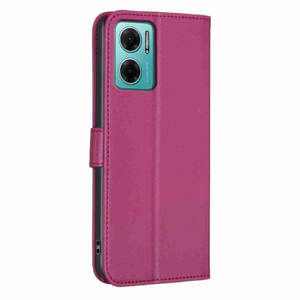 Four-leaf Embossed Leather Phone Case, For Xiaomi Redmi 10 5G / Note 11E, For Xiaomi Redmi 9C / 10A, For Xiaomi Redmi 10C, For Xiaomi Mi 11i / Poco F3