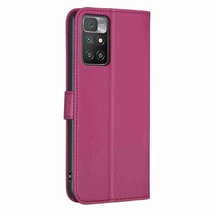 Four-leaf Embossed Leather Phone Case, For Xiaomi Redmi 10 / Note 11 4G, For Xiaomi Redmi Note 11 Pro Global, For Xiaomi 11T / 11T Pro, For Xiaomi Redmi Note 10 5G