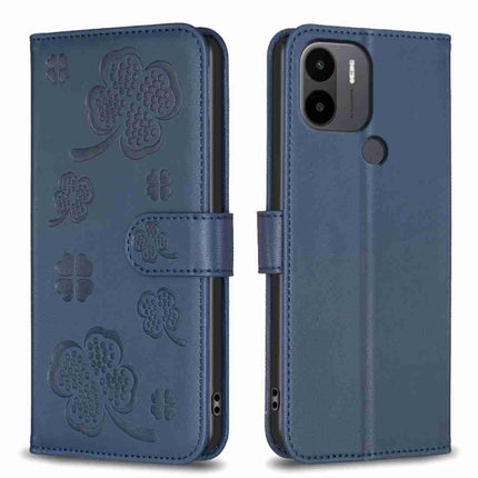 Four-leaf Embossed Leather Phone Case, For Xiaomi 13 Ultra, For Xiaomi Redmi Note 12 4G Global, For Xiaomi Civi 3 5G, For Xiaomi Redmi A1+ / A2