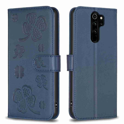 Four-leaf Embossed Leather Phone Case, For Xiaomi Redmi Note 8, For Xiaomi Redmi Note 8 Pro