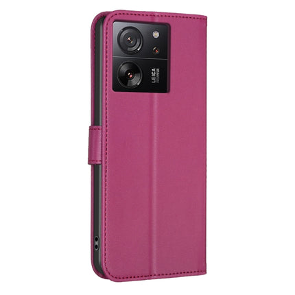 Four-leaf Embossed Leather Phone Case, For Xiaomi 13T, For Xiaomi Redmi 12 4G, For Xiaomi Poco F5 5G, For Xiaomi Redmi Note 11 / 12S 4G