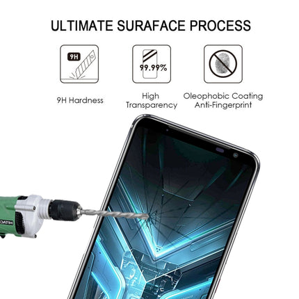 25 PCS Full Glue Full Screen Tempered Glass Film, For Asus Rog Phone 3