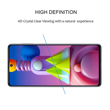 For Xiaomi Redmi Note 9 Global 25pcs Full Glue Full Screen Tempered Glass Film, For Samsung Galaxy M51, For Samsung Galaxy A01 Core