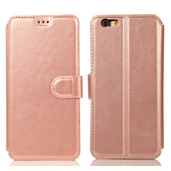 Calf Texture Magnetic Buckle Horizontal Flip Leather Case with Holder & Card Slots & Wallet & Photo Frame, For iPhone 6 / 6s, For iPhone 7 / 8, For iPhone 7 Plus / 8 Plus, For iPhone X / XS, For iPhone XR